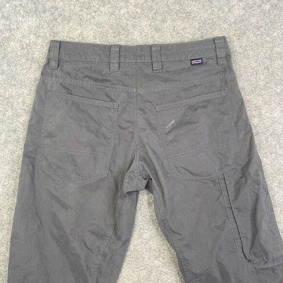 Patagonia Tenpenny Hiking Pants Men's 30x29 Cotton Forge Gray Outdoor Gorpcore - Picture 11 of 13